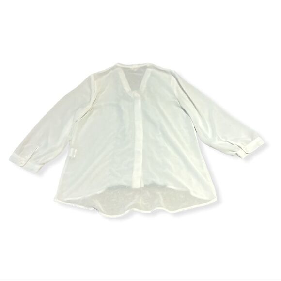 Takara Women’s Black White Blouse Top Size Small - Picture 6 of 8